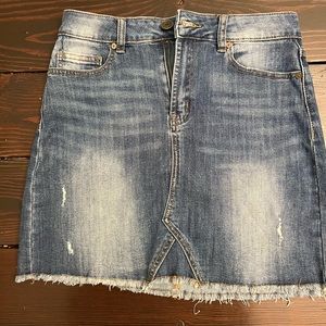Indigo Rein Jean Skirt
